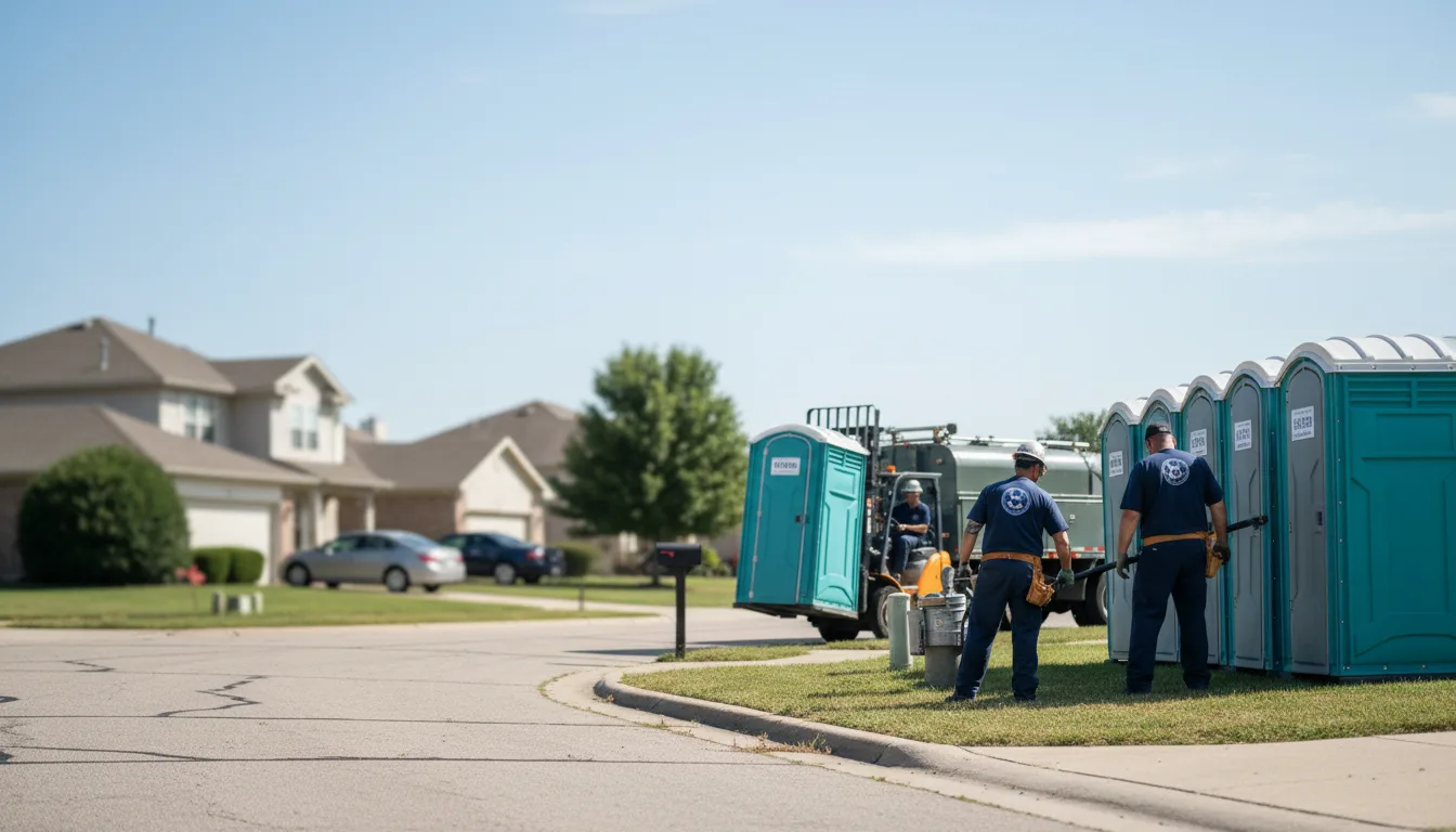 Porta Potty Rental in Liberty, MO near me
